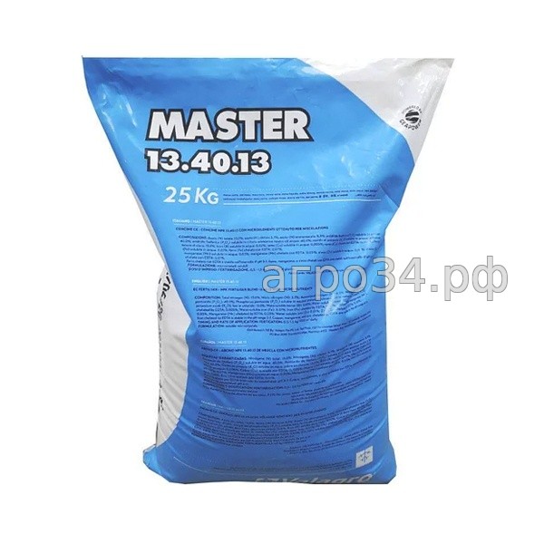 Удобрение Мастер 13-40-13 25 кг