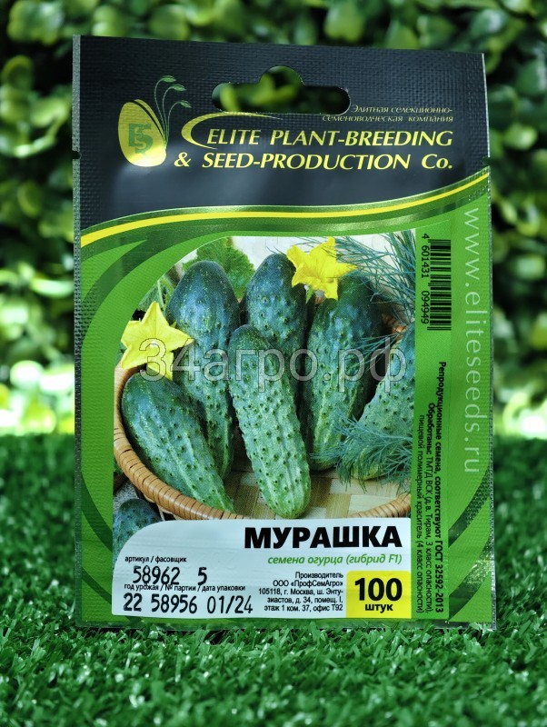 Огурец Мурашка F1 100 семян